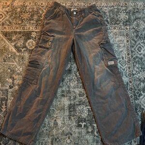y2k BDG Women’s Dark Grey Cargo Pants